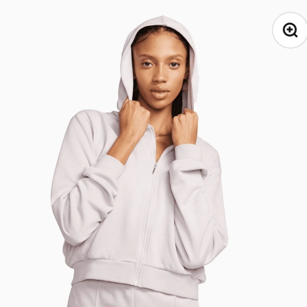 Nike Sportswear Chill Terry Women's Loose Full-Zip French Terry Hoodie Size XL‎